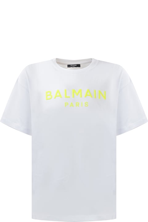ボーイズ BalmainのTシャツ＆ポロシャツ Balmain Logo T-shirt