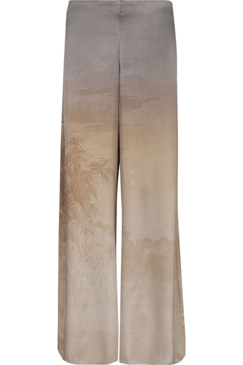 Pierre-Louis Mascia for Women Pierre-Louis Mascia Beige Degrade Pants