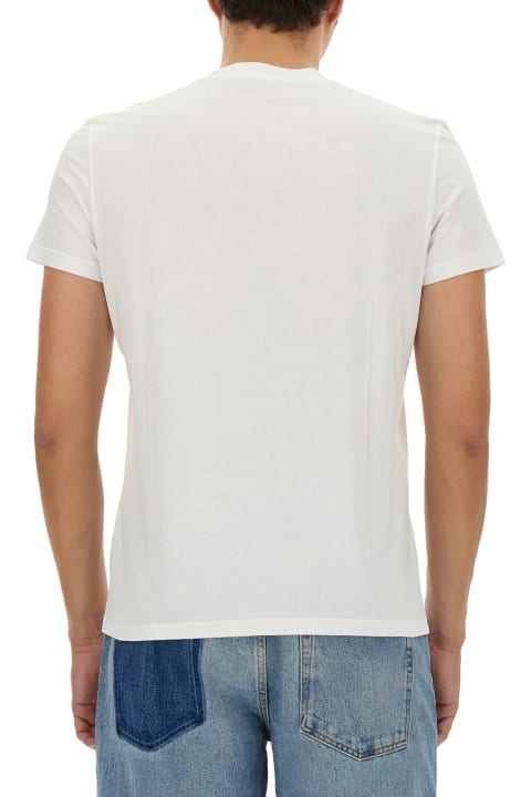 Balmain Topwear for Men Balmain Mini Logo T-shirt