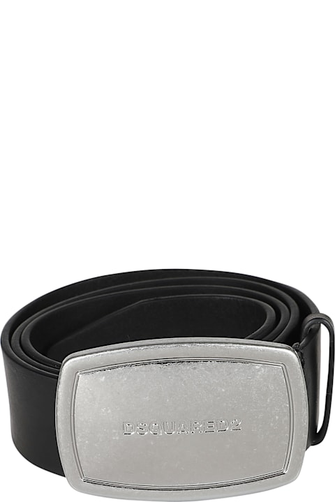 Dsquared2 Accessories for Men Dsquared2 Logo Plaque Belt