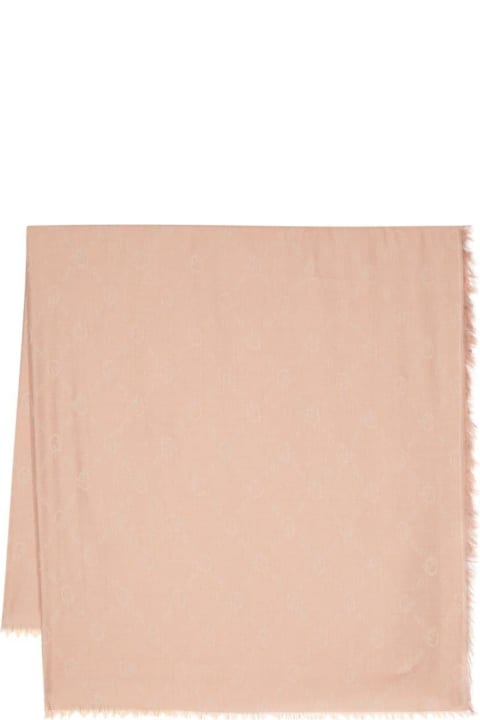 Pinko Scarves & Wraps for Women Pinko Logo Monogrammed Scarf