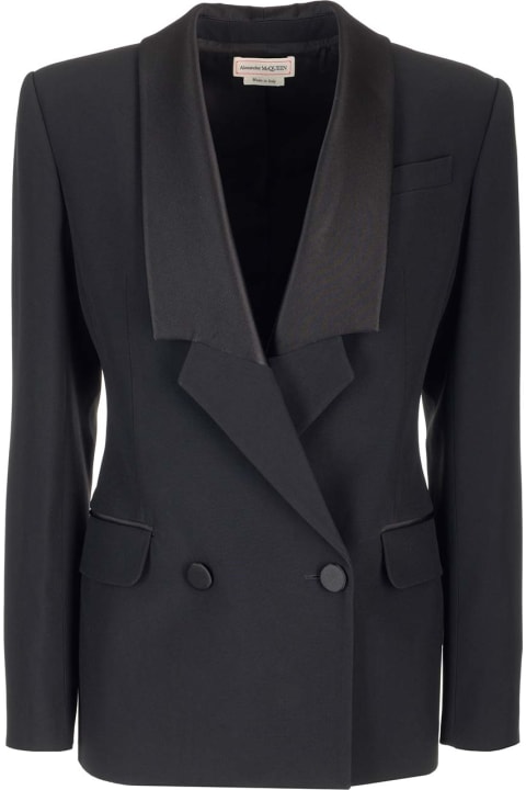 Coats & Jackets for Women Alexander McQueen Double-breasted Blazer