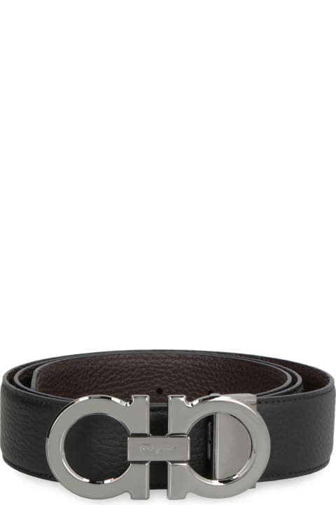 Ferragamo Belts for Men Ferragamo Reversible Leather Belt