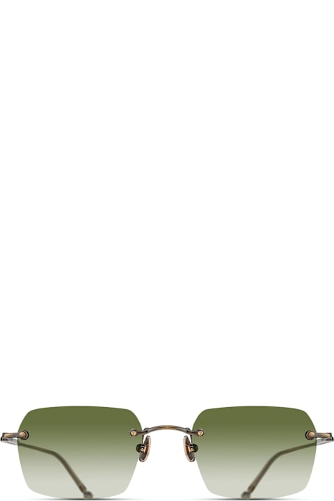 Matsuda for Kids Matsuda M5008 - Antique Gold / Sage Green Sunglasses