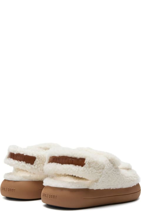 Moon Boot Shearling Sandals