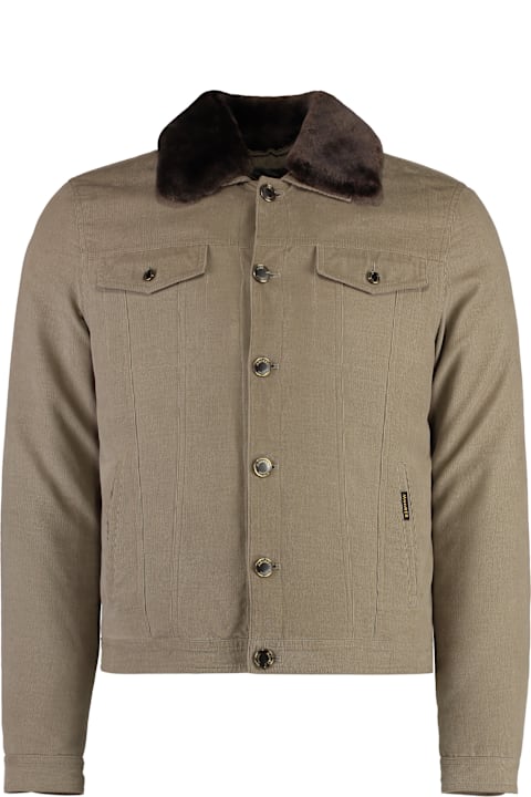 Homeware Moorer Taburno Padded Velvet Jacket
