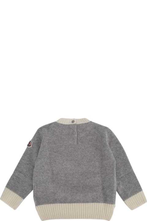 Moncler Sweaters & Sweatshirts for Baby Boys Moncler Girocollo Tricot