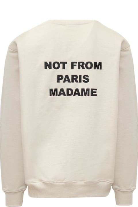 Homeware Drôle de Monsieur Logo-printed Crewneck Sweatshirt