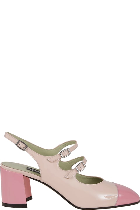 Fashion for Women Carel Papaya Pink And Nude Patent Leather