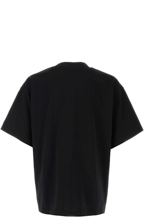 Alexander Wang for Kids Alexander Wang Black Cotton Oversize T-shirt