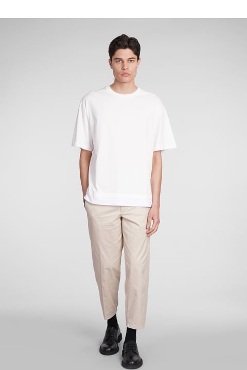 Neil Barrett Topwear for Men Neil Barrett T-shirt In White Cotton