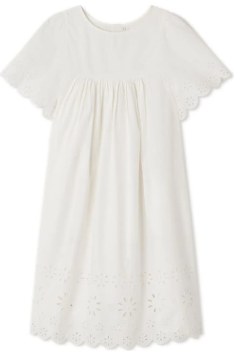 Sale for Girls Bonpoint Milk White Francesca Dress