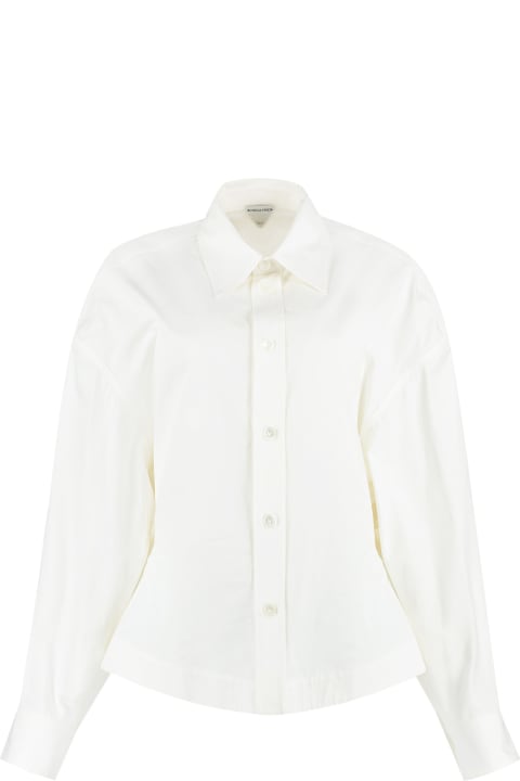 Bottega Veneta for Women Bottega Veneta Long Sleeve Cotton Shirt