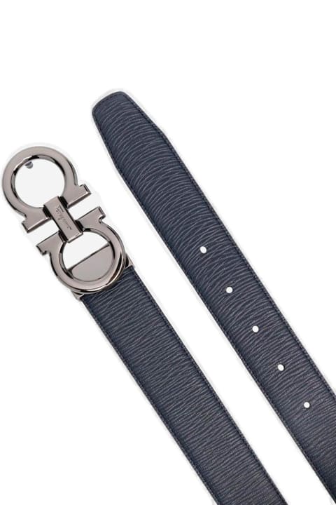 Belts for Men Ferragamo Gancini Reversible Buckle Belt