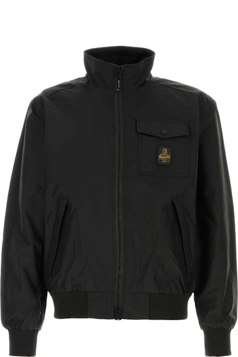 Homeware Refrigiwear Black Nylon Captain Bomber Jacket