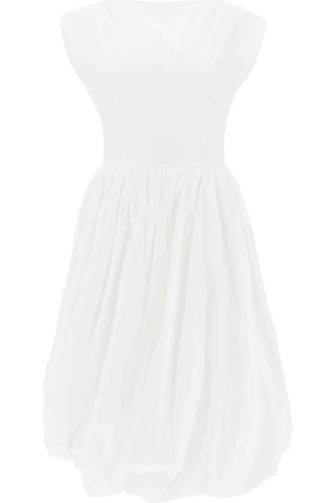 Marni for Women Marni White Cotton Midi Dress