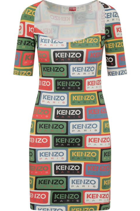 Kenzo Dresses for Women Kenzo Bodycon Dress ' Labels'