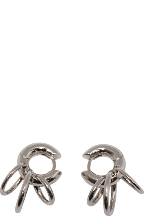 Panconesi for Kids Panconesi Charm Detail Huggies Hoops