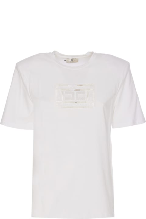 أدوات منزلية Elisabetta Franchi Logo T-shirt