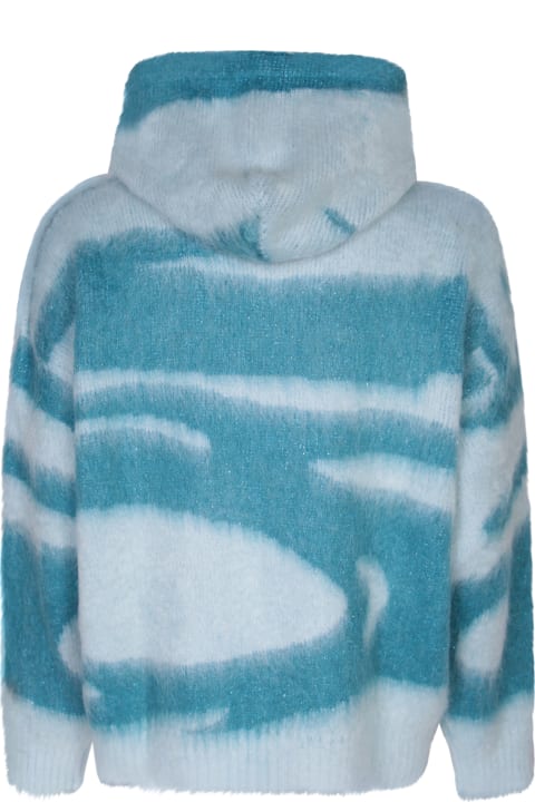 Bonsai Sweaters for Men Bonsai Waves Light Blue Sweater