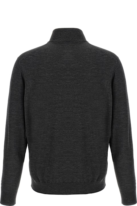 Homeware Kiton Half-zip Sweater
