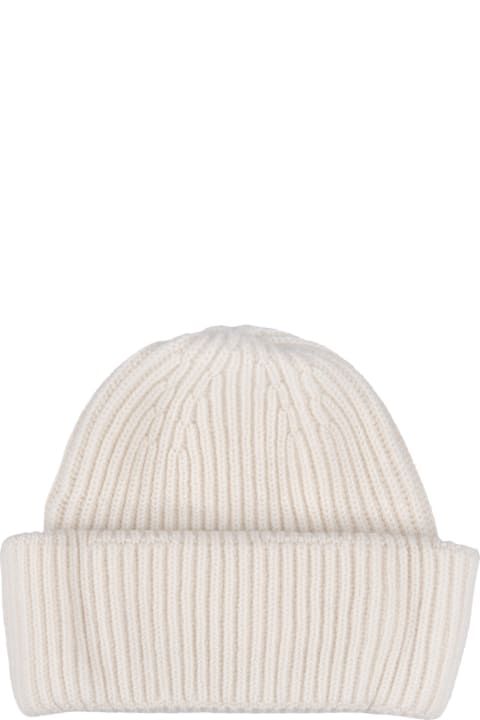 ウィメンズ Fedeliの帽子 Fedeli Norge Ribbed Cashmere Beanie In Ice