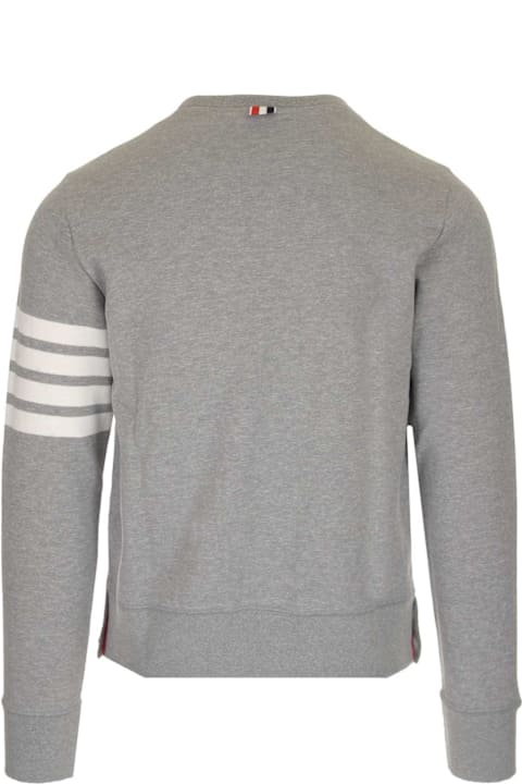 Homeware Thom Browne Grey '4-bar' Sweatshirt
