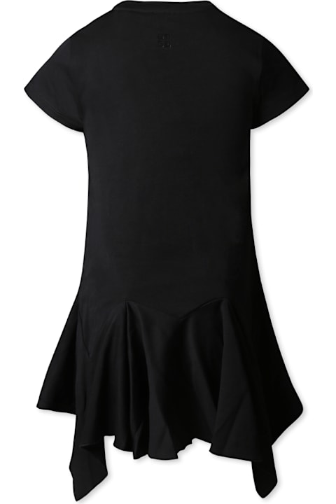 Homeware Givenchy Black Dress For Girl With Logo