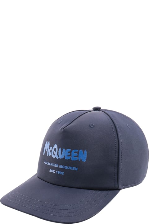 Alexander McQueen Accessories for Men Alexander McQueen Graffiti Baseball Hat