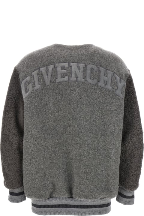 Givenchy Women Givenchy Logo Bomber Jacket