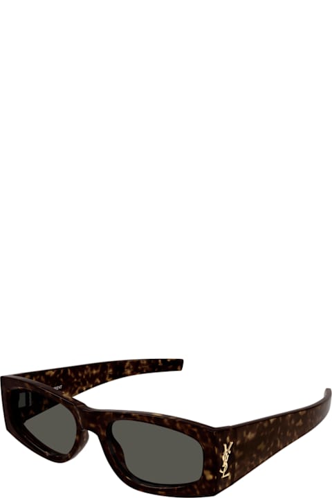Homeware Saint Laurent Eyewear Saint Laurent Sl M140 Linea Monogram 003 Havana Grey Sunglasses