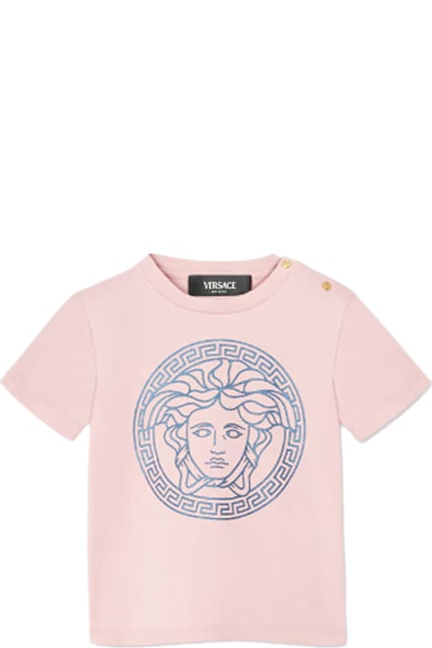 Versace Topwear for Baby Girls Versace T-shirt