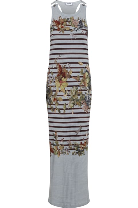 Jean Paul Gaultier for Kids Jean Paul Gaultier Mariniere Grape Long Dress