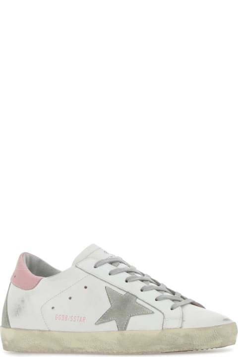 Golden Goose Sneakers for Women Golden Goose Multicolor Leather Super Star Classic Sneakers