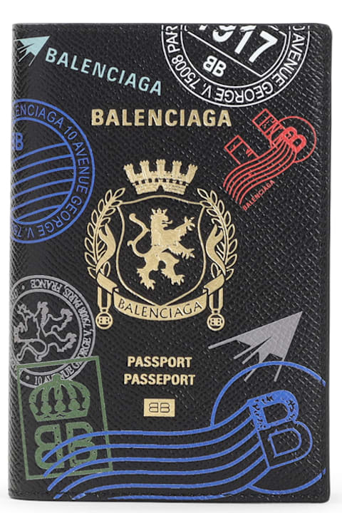 Balenciaga for Kids Balenciaga Passport Card Holder