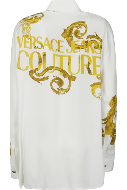 Versace Jeans Couture Topwear for Women Versace Jeans Couture Barocco Printed Long-sleeved Shirt