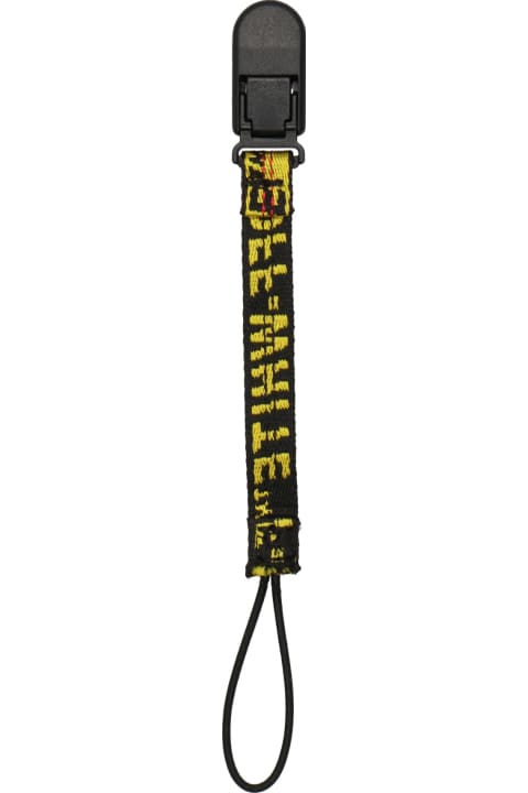 'logo Industrial' Leather Holder