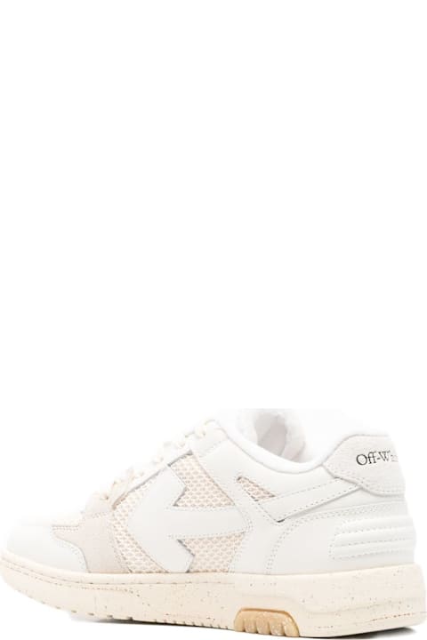 Off-White Out Of Office Leather Sneakers