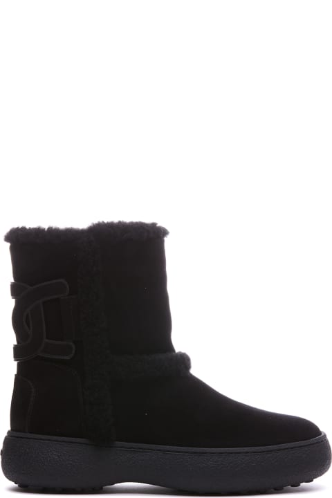 Tod's for Women Tod's Logo Patch Boots