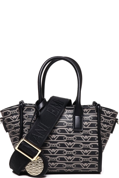 【関税込】EMPORIO ARMANI La Gio ショッパー Emporio Armani La Gio Handbag | italist