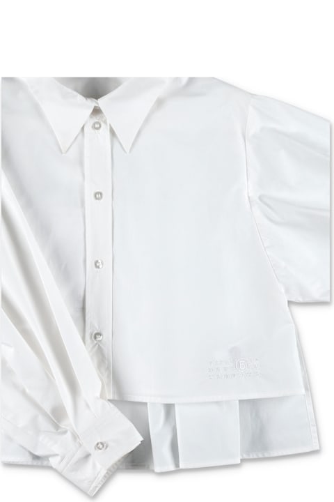 Homeware MM6 Maison Margiela Kid - Mm6 Maison Margiela White Cotton Shirt