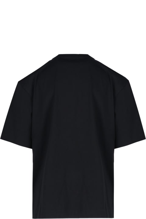 Off-White for Men Off-White 'big Bookish' Black Cotton T-shirt
