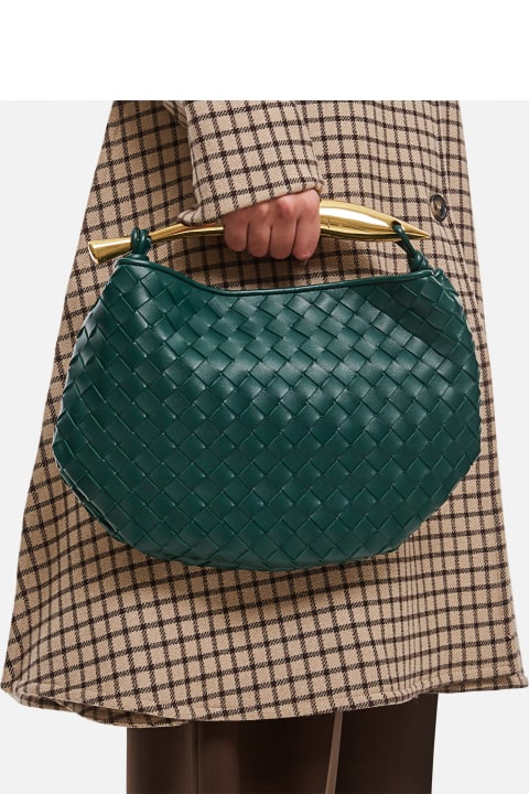 ウィメンズ Bottega Venetaのトートバッグ Bottega Veneta Sardine Leather Top Handle Bag