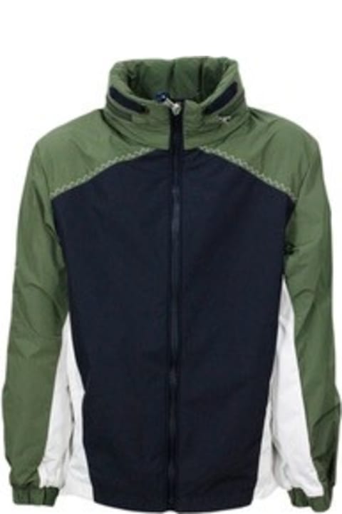 Fashion for Boys Moncler Windproof Barratier Jacket With Three-color Concealed Hood With Zip Closure