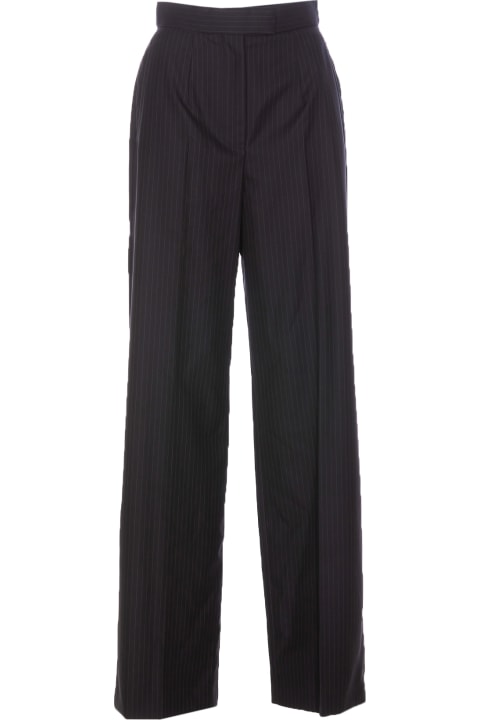 Alexander McQueen for Women Alexander McQueen Pinstripe Wool Chinos