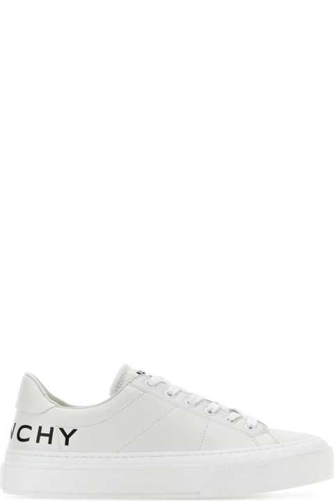 Fashion for Women Givenchy White Leather City Sport Sneakers