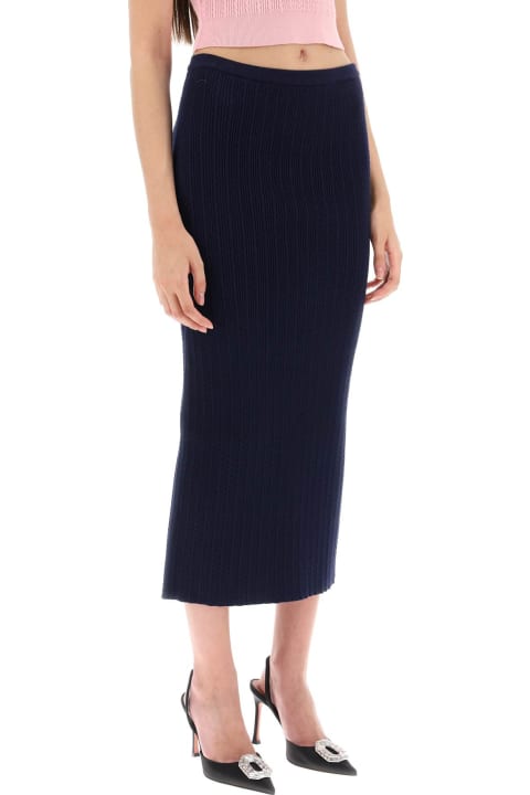 Alessandra Rich for Women Alessandra Rich Knitted Pencil Skirt