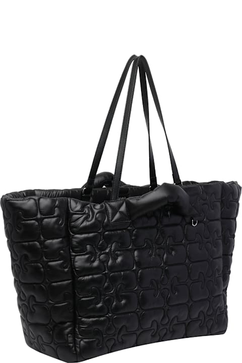 Homeware Ganni Re-tech Quilted Tote Bag