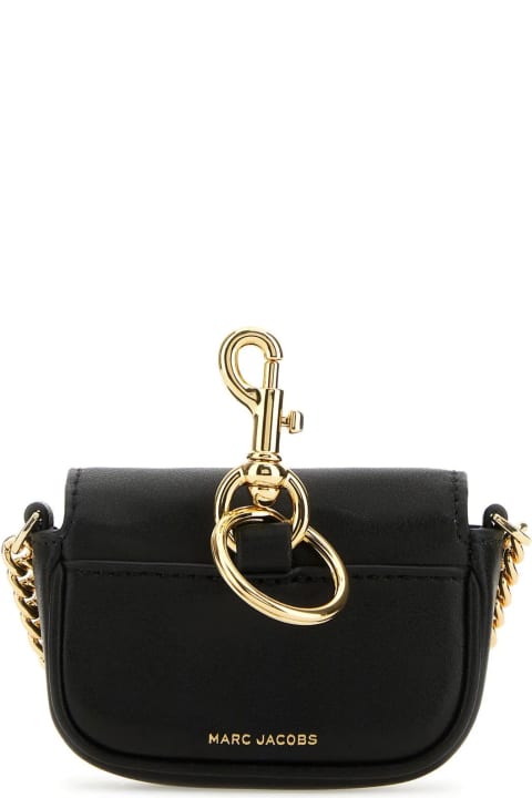 Marc Jacobs for Women Marc Jacobs Black Leather The Nano J Case
