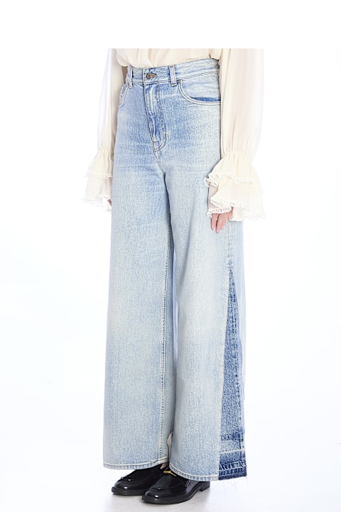 الجينز لـ السيدات Chloé Wide-leg Jeans